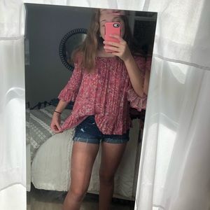 off the shoulder top!